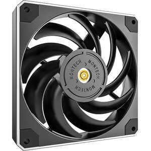 Ventilator MONTECH Metal, 120 mm, VEMTMETAL120PWM Ventilator MONTECH Metal, 120 mm, VEMTMETAL120PWM
