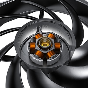 Ventilator MONTECH Metal, 120 mm, VEMTMETAL120PWM Ventilator MONTECH Metal, 120 mm, VEMTMETAL120PWM