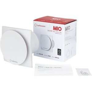 Ventilator baie extractor Turbionaire MIO 100 SW, 15W, 80mc/h, 100mm, alb Ventilator baie extractor Turbionaire MIO 100 SW, 15W, 80mc/h, 100mm, alb