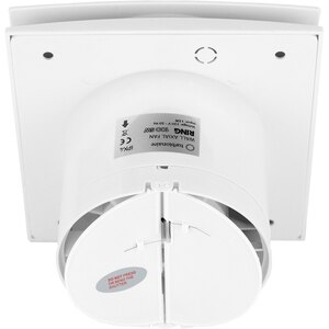 Ventilator baie extractor Turbionaire RING 100 SW, 15W, 80mc/h, 100mm, alb Ventilator baie extractor Turbionaire RING 100 SW, 15W, 80mc/h, 100mm, alb