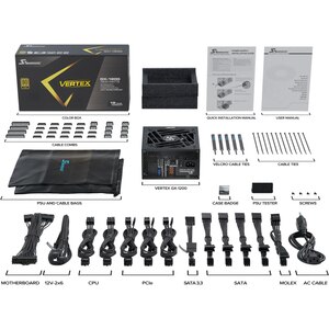 Sursa PC SEASONIC Vertex GX-1200 ATX 3.1, 1200W, 135mm, 80 Plus Gold, Full Modular Sursa PC SEASONIC Vertex GX-1200 ATX 3.1, 1200W, 135mm, 80 Plus Gold, Full Modular