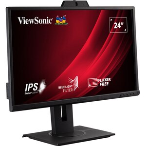 Monitor LED IPS VIEWSONIC VG2440V, 24", Full HD, 60Hz, Webcam, Flicker-Free, negru Monitor LED IPS VIEWSONIC VG2440V, 24", Full HD, 60Hz, Webcam, Flicker-Free, negru