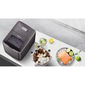 Aparat cuburi gheata HISENSE IMC2000A, 120W, negru-gri Aparat cuburi gheata HISENSE IMC2000A, 120W, negru-gri