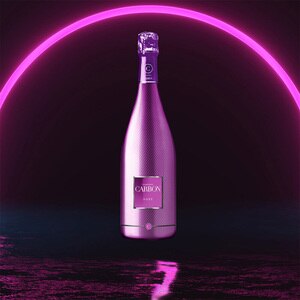 Sampanie rose Carbon HM Lum, 0.75L Sampanie rose Carbon HM Lum, 0.75L