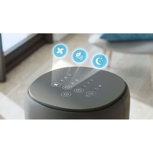 Ventilator turn PHILIPS CX5535/11 Seria 5000, 3 trepte viteza, 40W, Telecomanda, negru Ventilator turn PHILIPS CX5535/11 Seria 5000, 3 trepte viteza, 40W, Telecomanda, negru