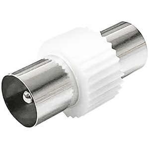 Cablu antena coaxial VORTEX VO2842, 1.5m, alb + Adaptor Cablu antena coaxial VORTEX VO2842, 1.5m, alb + Adaptor
