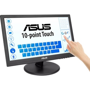 Monitor LED IPS ASUS VT169HE, 15.6", Full HD, 60Hz, Touch, Frameless, negru Monitor LED IPS ASUS VT169HE, 15.6", Full HD, 60Hz, Touch, Frameless, negru