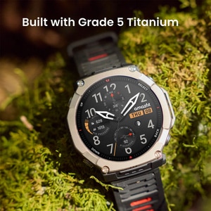 Smartwatch AMAZFIT T-Rex Ultra 2, Android/iOS, negru Smartwatch AMAZFIT T-Rex Ultra 2, Android/iOS, negru