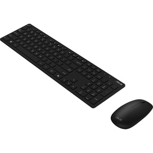 Kit tastatura si mouse wireless ASUS W5000, USB, negru Kit tastatura si mouse wireless ASUS W5000, USB, negru