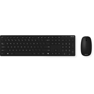 Kit tastatura si mouse wireless ASUS W5000, USB, negru Kit tastatura si mouse wireless ASUS W5000, USB, negru