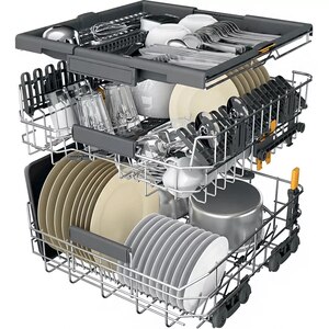 Masina de spalat vase independenta WHIRLPOOL W7F HS31, 6th Sense, 15 seturi, 8 programe, 60 cm, Clasa D, alb Masina de spalat vase independenta WHIRLPOOL W7F HS31, 6th Sense, 15 seturi, 8 programe, 60 cm, Clasa D, alb