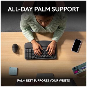 Tastatura wireless LOGITECH Wave Keys, Bluetooth, USB, Layout US INT, grafit Tastatura wireless LOGITECH Wave Keys, Bluetooth, USB, Layout US INT, grafit