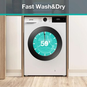 Masina de spalat rufe frontala cu uscator GORENJE WDG2P1174A2D2, SteamTech, 11/7 kg, 1400rpm, Clasa A/D, alb Masina de spalat rufe frontala cu uscator GORENJE WDG2P1174A2D2, SteamTech, 11/7 kg, 1400rpm, Clasa A/D, alb