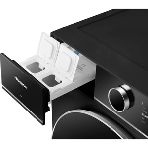 Masina de spalat rufe frontala HISENSE WF7I1248BBR, Steam, 12 kg, 1400rpm, Clasa A, Wi-Fi, negru Masina de spalat rufe frontala HISENSE WF7I1248BBR, Steam, 12 kg, 1400rpm, Clasa A, Wi-Fi, negru