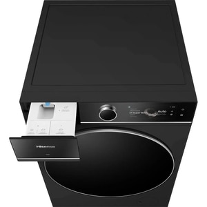 Masina de spalat rufe frontala HISENSE WF7I1248BBR, Steam, 12 kg, 1400rpm, Clasa A, Wi-Fi, negru Masina de spalat rufe frontala HISENSE WF7I1248BBR, Steam, 12 kg, 1400rpm, Clasa A, Wi-Fi, negru