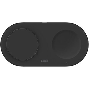 Incarcator wireless 2 in 1 BELKIN WIZ021VFBK, universal, QI, MagSafe 15W, negru Incarcator wireless 2 in 1 BELKIN WIZ021VFBK, universal, QI, MagSafe 15W, negru