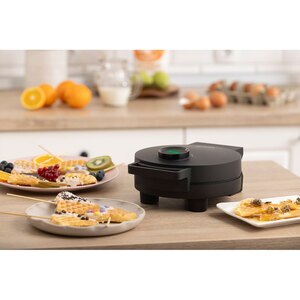 Aparat de facut waffe GORENJE WM1000B, 1000W, negru Aparat de facut waffe GORENJE WM1000B, 1000W, negru
