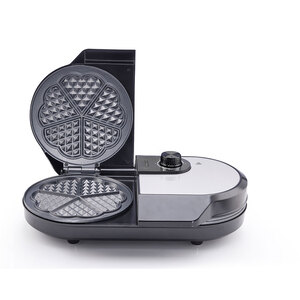 Aparat de facut waffe GORENJE WM1400SB, 1400W, argintiu-negru Aparat de facut waffe GORENJE WM1400SB, 1400W, argintiu-negru