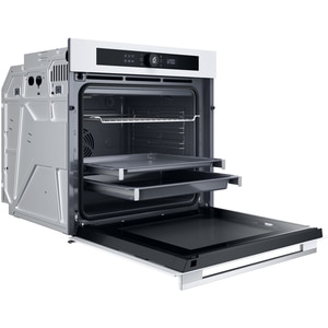 Cuptor incorporabil WHIRLPOOL WOI5S8PM2SWA, Electric, Autocuratare pirolitica + hidrolitica, 73 l, Clasa A+, 6th Sense, alb Cuptor incorporabil WHIRLPOOL WOI5S8PM2SWA, Electric, Autocuratare pirolitica + hidrolitica, 73 l, Clasa A+, 6th Sense, alb