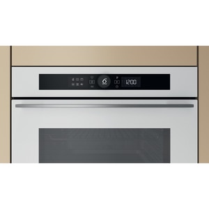 Cuptor incorporabil WHIRLPOOL WOI5S8PM2SWA, Electric, Autocuratare pirolitica + hidrolitica, 73 l, Clasa A+, 6th Sense, alb Cuptor incorporabil WHIRLPOOL WOI5S8PM2SWA, Electric, Autocuratare pirolitica + hidrolitica, 73 l, Clasa A+, 6th Sense, alb