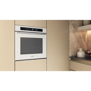 Cuptor incorporabil WHIRLPOOL WOI5S8PM2SWA, Electric, Autocuratare pirolitica + hidrolitica, 73 l, Clasa A+, 6th Sense, alb Cuptor incorporabil WHIRLPOOL WOI5S8PM2SWA, Electric, Autocuratare pirolitica + hidrolitica, 73 l, Clasa A+, 6th Sense, alb