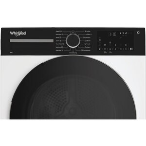 Uscator de rufe WHIRLPOOL WPS D8 WBS EE, 6th Sense, Pompa de caldura, 8 kg, 15 programe, Clasa D, alb Uscator de rufe WHIRLPOOL WPS D8 WBS EE, 6th Sense, Pompa de caldura, 8 kg, 15 programe, Clasa D, alb