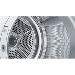 Uscator de rufe BOSCH WQH246D3BY, Condensare si pompa de caldura, 9 kg, 14 programe, Clasa B, alb Uscator de rufe BOSCH WQH246D3BY, Condensare si pompa de caldura, 9 kg, 14 programe, Clasa B, alb