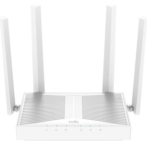 Router Wireless Gigabit CUDY WR3000E AX3000, Wi-Fi 6, Dual-Band 574 + 2402 Mbps, alb Router Wireless Gigabit CUDY WR3000E AX3000, Wi-Fi 6, Dual-Band 574 + 2402 Mbps, alb