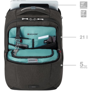 Rucsac laptop WENGER MX Professional, 16", gri Rucsac laptop WENGER MX Professional, 16", gri