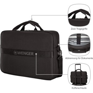 Geanta laptop WENGER XE Compact, 16", negru Geanta laptop WENGER XE Compact, 16", negru