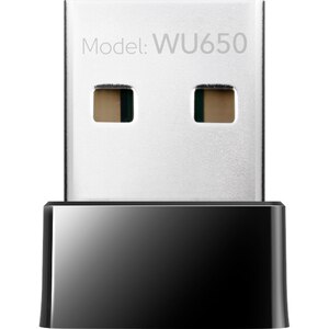 Adaptor USB Wireless CUDY WU650 AC650, Dual-Band 200 + 433 Mbps, negru Adaptor USB Wireless CUDY WU650 AC650, Dual-Band 200 + 433 Mbps, negru