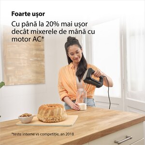 Mixer de mana BRAUN MultiMix 2 HM2110BK, 500W, 4 trepte viteza, negru Mixer de mana BRAUN MultiMix 2 HM2110BK, 500W, 4 trepte viteza, negru