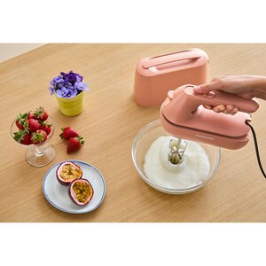 Mixer de mana KENWOOD QuickMix Go HMP40.000RD, 350W, 5 trepte viteza, rosu Mixer de mana KENWOOD QuickMix Go HMP40.000RD, 350W, 5 trepte viteza, rosu