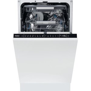 Masina de spalat vase incorporabila HAIER XI1C1TB4LPCFB, 11 seturi, 8 programe, 45 cm, Clasa C, panou comanda negru Masina de spalat vase incorporabila HAIER XI1C1TB4LPCFB, 11 seturi, 8 programe, 45 cm, Clasa C, panou comanda negru
