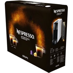 Espressor capsule NESPRESSO Essenza Mini XN110B10, 0.6l, 1300W, 19 bar, gri inchis-negru Espressor capsule NESPRESSO Essenza Mini XN110B10, 0.6l, 1300W, 19 bar, gri inchis-negru