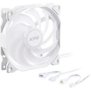 Set 3 ventilatoare PC XPG Vento 120 ARGB PWM, 120mm, alb Set 3 ventilatoare PC XPG Vento 120 ARGB PWM, 120mm, alb