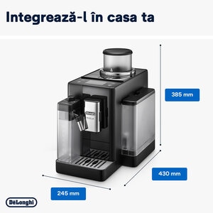 Espressor automat DELONGHI Rivelia EXAM440.55.B, 1.4l, 1450W, 19 bar, negru Espressor automat DELONGHI Rivelia EXAM440.55.B, 1.4l, 1450W, 19 bar, negru