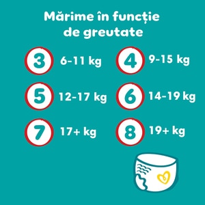 Scutece chilotel PAMPERS Pants Mega Box nr 5, Unisex, 12-17 kg, 96 buc Scutece chilotel PAMPERS Pants Mega Box nr 5, Unisex, 12-17 kg, 96 buc