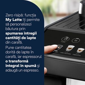 Espressor automat DELONGHI Magnifica Evo ECAM290.61.B, 1.8l, 1450W, 15 bar, negru Espressor automat DELONGHI Magnifica Evo ECAM290.61.B, 1.8l, 1450W, 15 bar, negru