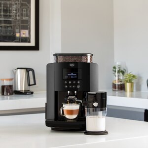 Espressor automat KRUPS Arabica Latte EA819E10, 1.7l, 1450W, 15 bar, negru Espressor automat KRUPS Arabica Latte EA819E10, 1.7l, 1450W, 15 bar, negru