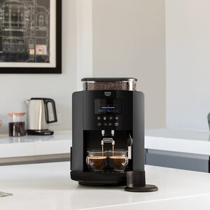 Espressor automat KRUPS Arabica Latte EA819E10, 1.7l, 1450W, 15 bar, negru Espressor automat KRUPS Arabica Latte EA819E10, 1.7l, 1450W, 15 bar, negru