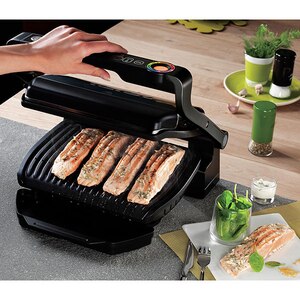 Gratar electric TEFAL OptiGrill+ Snacking&Baking GC714834, 2000W, 6 programe automate, negru Gratar electric TEFAL OptiGrill+ Snacking&Baking GC714834, 2000W, 6 programe automate, negru