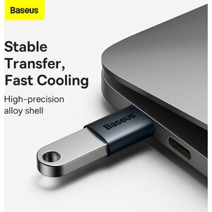 Adaptor USB-C - USB-A 3.1 Gen 1 BASEUS Mini OTG, negru Adaptor USB-C - USB-A 3.1 Gen 1 BASEUS Mini OTG, negru
