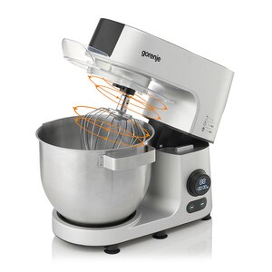 Robot de bucatarie GORENJE MMC1500SCX, vas 7l, blender 1.5l, 1500W, 12 trepte viteza, negru-argintiu Robot de bucatarie GORENJE MMC1500SCX, vas 7l, blender 1.5l, 1500W, 12 trepte viteza, negru-argintiu