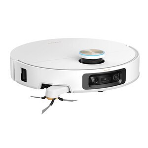 Aspirator robot DREAME X60 Ultra Complete RLX87DEWH, 0.23l, 14.4V, autonomie max 180 min, HyperStream Detangling DuoBrush 2.0, alb-auriu Aspirator robot DREAME X60 Ultra Complete RLX87DEWH, 0.23l, 14.4V, autonomie max 180 min, HyperStream Detangling DuoBrush 2.0, alb-auriu