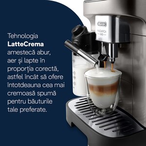 Espressor automat DELONGHI Magnifica Evo ECAM290.81.TB, 1.8l, 1450W, 15 bar, argintiu inchis-negru Espressor automat DELONGHI Magnifica Evo ECAM290.81.TB, 1.8l, 1450W, 15 bar, argintiu inchis-negru