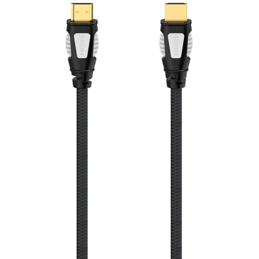 Cablu HDMI HAMA 56576, 1.5m, placat cu aur, negru Cablu HDMI HAMA 56576, 1.5m, placat cu aur, negru
