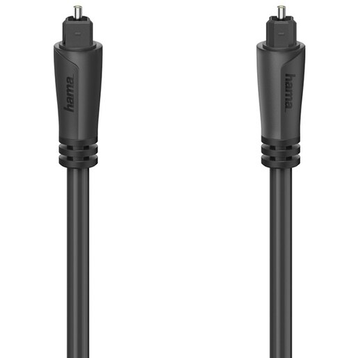 Cablu audio optic HAMA 205134, 1.5m, negru Cablu audio optic HAMA 205134, 1.5m, negru