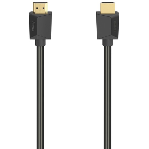 Cablu HDMI HAMA 205068, 5m, 8K HDR, placat aur, negru Cablu HDMI HAMA 205068, 5m, 8K HDR, placat aur, negru
