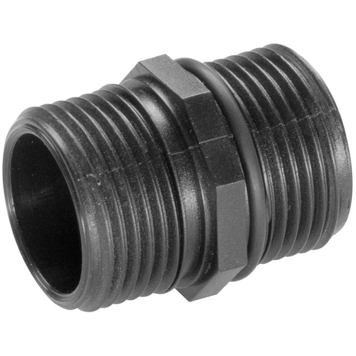 Conector GARDENA 01745 20, 1", plastic, gri Conector GARDENA 01745 20, 1", plastic, gri